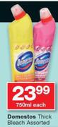 Domestos Thick Bleach Assorted-750ml Each