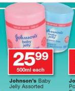 Johnson's Baby Jelly Assorted-500ml Each