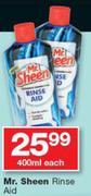 Mr Sheen Rinse Aid-400ml Each
