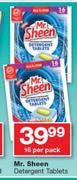 Mr.Sheen Detergent Tablets-16 Per Pack