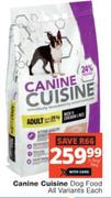 Canine Cuisine Dog Food (All Variants)-5.1/6 Kg Each