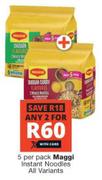 Maggi Instant Noodles (All Variants)-For Any 2 x 5 Per Pack