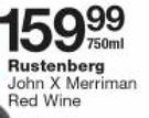 Rustenberg John X Merriman Red Wine-750ml