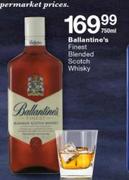 1 Ballantine's Finest Blended Scotch Whisky-750ml