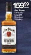 Jim Beam Kentucky Straight Bourbon Whiskey-750ml