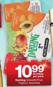 Darling Smooth/Fruit Yoghurt-6X100ml Per Pack
