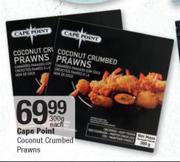 Cape Point Crumbed Prawns-300g Each