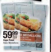 Cape Point Hake Medallions-450g Each