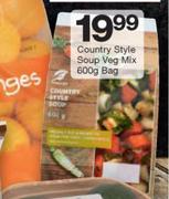 Country Style Soup Veg Mix-600g Bag