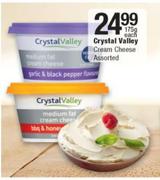 Crystal Valley Cream Cheese Asorted-175g Each