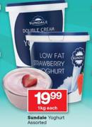 Sundale Yoghurt-1Kg Each