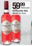 Durbanville Hills Merlot Dry Rose-750ml Each