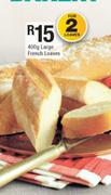 Large French Loaves-2 x 400g