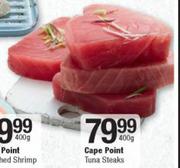 Cape Point Tuna Steaks-400g