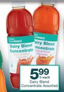Housebrand Dairy Blend Concentrate Assorted-1L Each