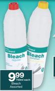 Housebrand Bleach Assorted-750ml Each