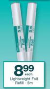 Housebrand Lightweight Foil Refill-5m
