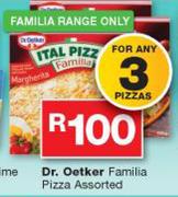 Dr. Oetker Familia Pizza Assorted-For Any 3 Pizza