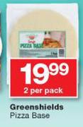 Greenshields Pizza Base-2 Per Pack