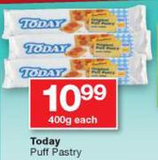Today Puff Pastry-400g Each