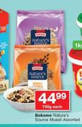 Bokomo Nature's Source Muesli Assorted-750g Each