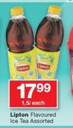 Lipton Flavoured Ice Tea Assorted-1.5Ltr Each