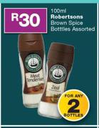 Robertsons Brown Spice Bottles Assorted-2 x 100ml