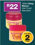 Easy Waves Hair Food Assorted-2 x 150ml