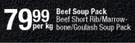 Beef Soup Pack(Beef Short Rib/Marrow Bone/Goulash Soup Pack)-Per Kg