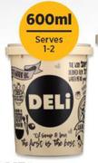 Deli Soup Assorted-600ml