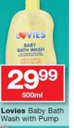 Lovies Baby Bum Wash With Pump-500ml