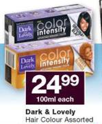 Dark & Lovely Hair Colour Assorted-100ml Each