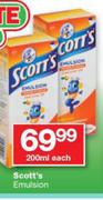 Scott's Emulsion-200ml Each