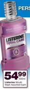 Listerine Mouth Wash Assorted-500ml Each