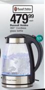Russell Hobbs 360 Degree Cordless Glass Kettle-Each