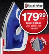 Russell Hobbs Ultra Creamic Steam Iron 1600W-Each