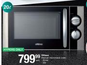 Ottimo 20Ltr Manual Microwave Oven Silver-Each