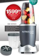 Nutri Bullet Blender White/Black 8 Piece 800W-Per Set