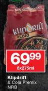 Klipdrift & Cola Premix NRB-6 x 275ml