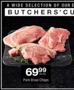 0Pork Braai Chops-Per Kg