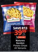 Natures Garden Potato Chips-1Kg Each