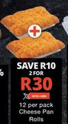 Cheese Pan Rolls 12 Per Pack-For 2