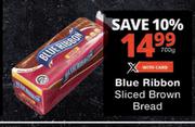 Blue Ribbon Sliced Brown Bread-700g