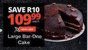 Large Bar One Cake-Each