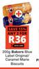 Bakers Blue Label Original/Caramel Marie Biscuits-For 2 x 200g