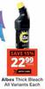 Albex Thick Bleach-750ml Each