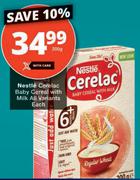 Nestle Cerelac Baby Cereal With Milk-200g Each