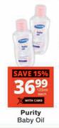 Purity Baby Oil-125ml Each