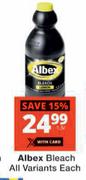 Albex Bleach-1.5L Each