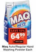 Maq Auto/Regular Hand Washing Powder-2Kg Each